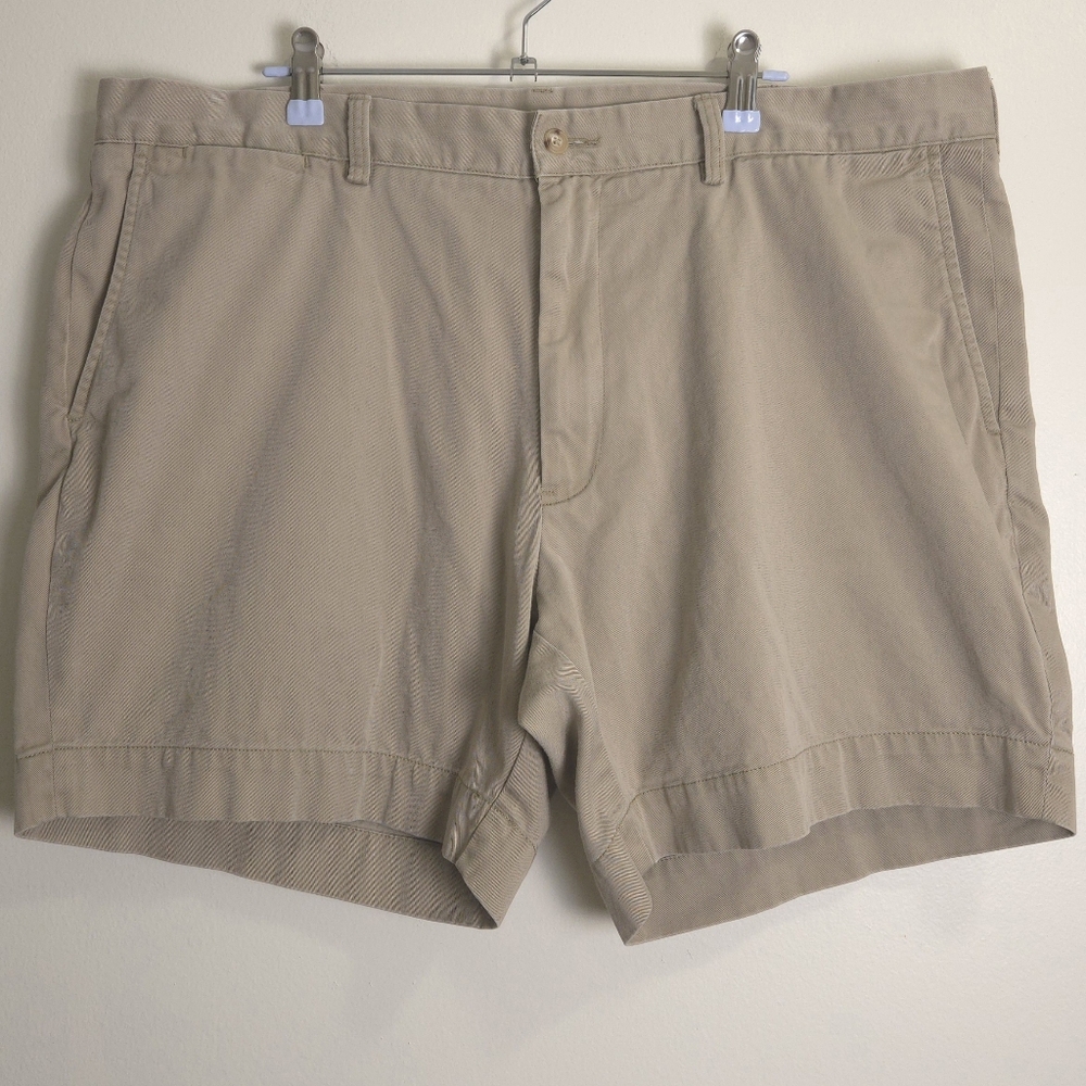 POLO Men's Claasic Fit 6"‎ Beige Short Pant 40